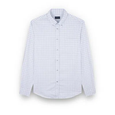Paul & Shark Cotton Twill Shirt In White