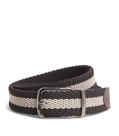 Paul & Shark Cotton Woven Reversible Belt