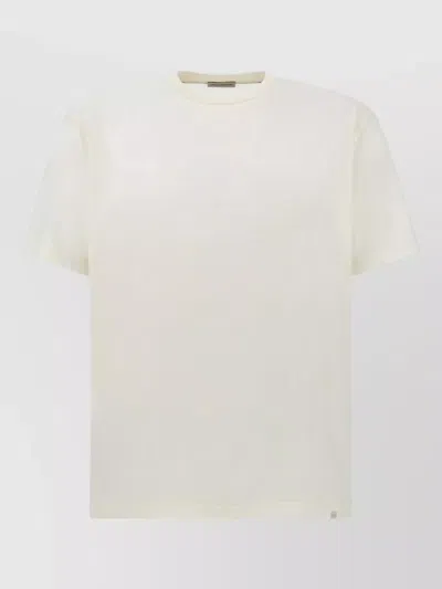 Paul & Shark Crew Neck Mens T Shirt Short Sleeves In White