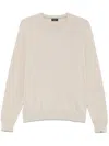 Paul & Shark Beige Crew Neck Sweater In Neutral