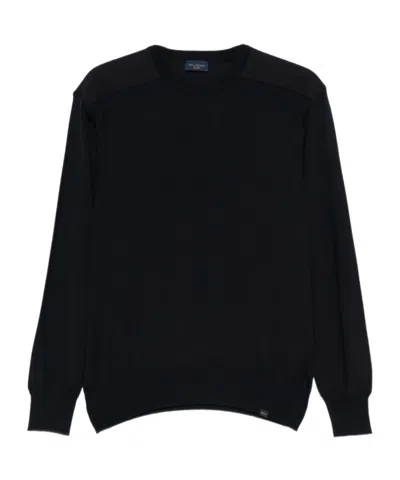 PAUL & SHARK SHOULDER-PANELLED SWEATER
