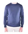 Paul & Shark Crew Neck Sweater In Blue
