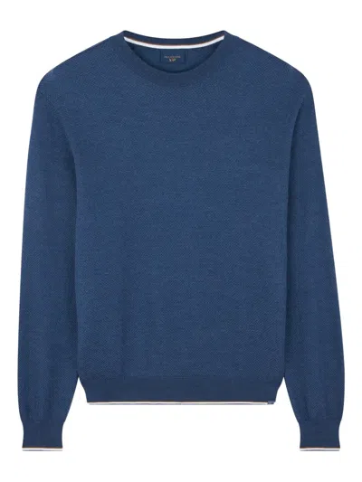 Paul & Shark Crew-neck Sweater In Blue