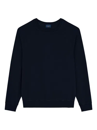 Paul & Shark Crew-neck Sweatshirt In Blue