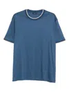 Paul & Shark Crew-neck T-shirt In Blue