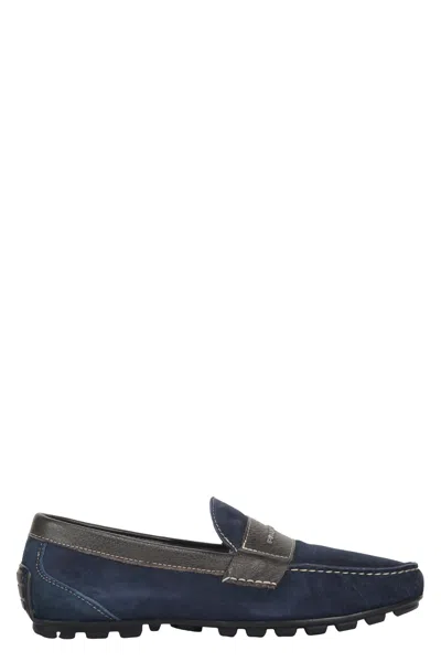 Paul & Shark Dark Blue Elegant And Comfortable Moccasin