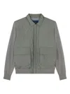 Paul & Shark Diamond-quilted Jacket In Green