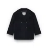 Paul & Shark Double-breasted Cashmere Caban In Blue