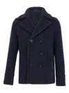 Paul & Shark Double-breasted Collar In Blue
