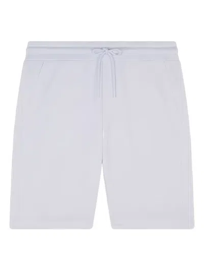 Paul & Shark Drawstring Bermuda Shorts In White