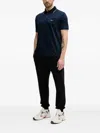 Paul & Shark Drawstring Cuffed Track Pants In Black