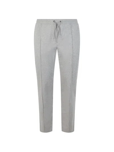 Paul & Shark Drawstring Elasticated-waistband Trousers In Gray