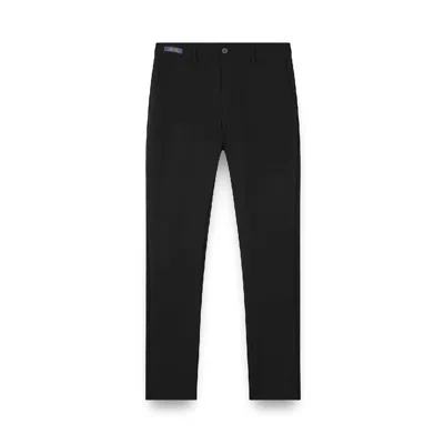Paul & Shark Dynamic Stretch Chino Trousers In Black