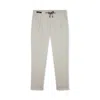 Paul & Shark Dynamic Wool Chino Trousers In Brown