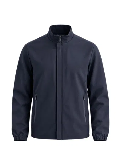 Paul & Shark Dynamic Zip-up Jacket In Blue