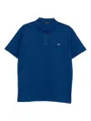 Paul & Shark Logo-embroidered Polo Shirt In Blue
