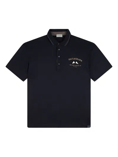 PAUL & SHARK EMBROIDERED POLO SHIRT