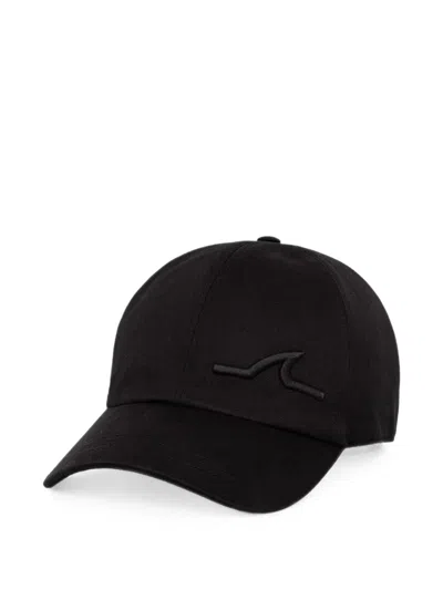 Paul & Shark Embroidered-logo Baseball Cap In Black