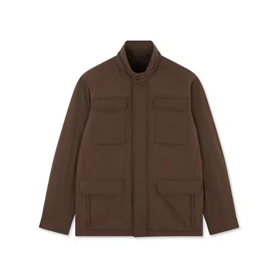 Paul & Shark Field Jacket Typhoon® Platinum In Brown