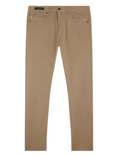 PAUL & SHARK FIVE-POCKET STRETCH COTTON TROUSERS