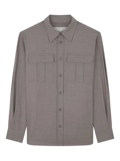 PAUL & SHARK FLAP-POCKET WOOL OVERSHIRT