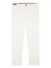 Paul & Shark Flat-front Chino Trousers In Neutral