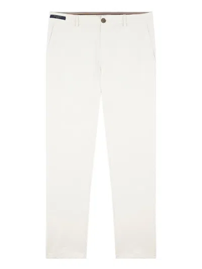 PAUL & SHARK FLAT-FRONT CHINO TROUSERS