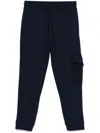 Paul & Shark Joggers Featuring Elastic Waistband And Ribbed Cuffs In Black