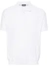 Paul & Shark Fresco Cotton Polo Shirt In White
