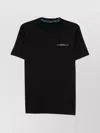 Paul & Shark Graphic Print Crew Neck Short Sleeves T-shirt In Black