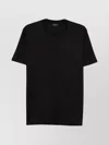 Paul & Shark Back-print Cotton T-shirt Clothing In Black