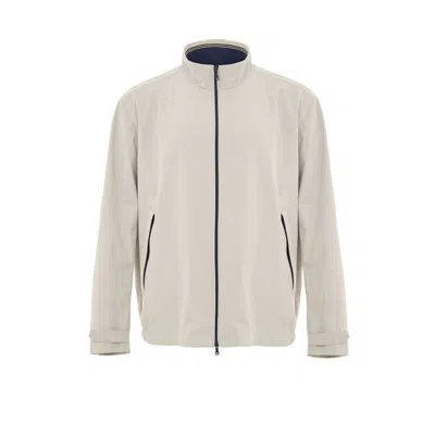 Paul & Shark Gray Polyester Shell Jacket