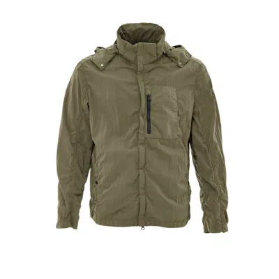 Paul & Shark Lightweight Jacket In Green Technique Fabric