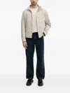 Paul & Shark High-neck Zip-front Jacket In White