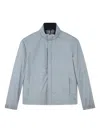 Paul & Shark High-neck Zipped Jacket In Gray