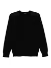 Paul & Shark Holl Sweater In Wool In Black