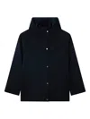 Paul & Shark Hooded Cashmere Parka In Blue