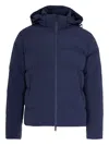 Paul & Shark Hooded Jacket In Blue