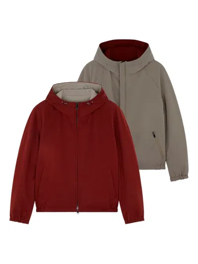 PAUL & SHARK HOODED REVERSIBLE JACKET
