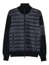 Paul & Shark Wool Sleeve Quilted Jacket Clothing In Blue