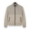 Paul & Shark Hybrid Jacket In Wool And Cashmere With Suede And Typhoon® Re-4x4 Stretch Details In Brown