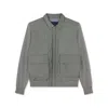 Paul & Shark Diamond-quilted Jacket In Green