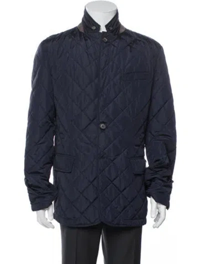 Pre-owned Paul & Shark Jacket In Blue