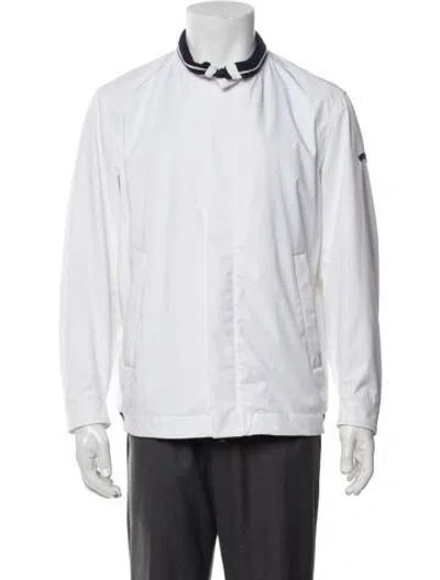Pre-owned Paul & Shark Jacket In White