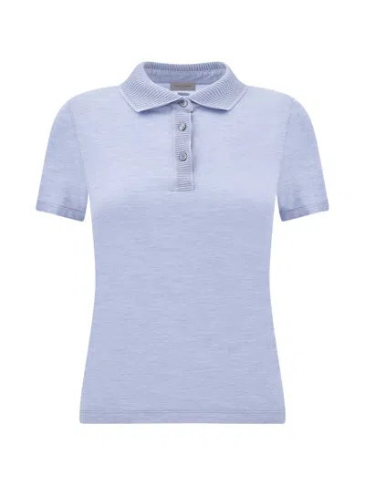 Paul & Shark Jade Short-sleeve Polo Shirt In Blue