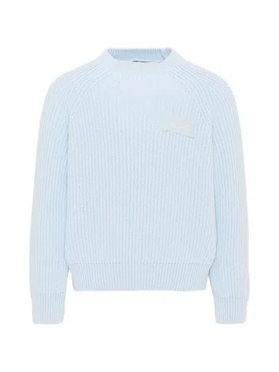 Paul & Shark Junior Logo-patch Sweater In Blue