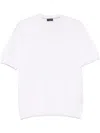 Paul & Shark Knitted T-shirt In White