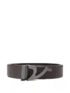 Paul & Shark Leather Belt In Brown