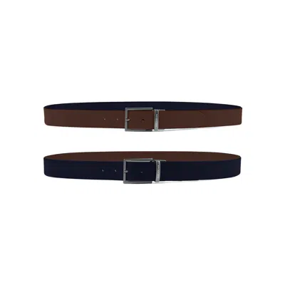 Paul & Shark Leather Reversible Belt
