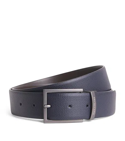 Paul & Shark Leather Reversible Belt